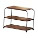 Bothyi Table Shelf with Caster Desktop Shelf Decoration Spice Rack Desk Bookshelf Tabletop Stand Display Shelf for Apartment Dresser