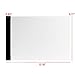 A4 Ultra-Thin Portable LED Light Box Tracer w 3 Level Brightness USB Power Cable Dimmable Brightness Artcraft Tracing Light Pad for Drawing, Sketching, Animation, 5D Diamond Painting (A4)