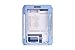 Thermaltake Tower 600 Hydrangea Blue Mid-Tower ATX Case; 3 Tempered Glass Panels; Hidden-Connector Motherboard Support; Rotational PCI-e Slots; CA-1Z1-00MFWN-00; 3 Year Warranty