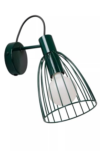 [LUCE MIRATA]: La piccola lampada da parete per la cameretta è girevole e orientabile - ideale per un'illuminazione flessibile per giocare, leggere o rilassarsi | Installazione rapida e semplice con il materiale di montaggio in dotazione | Larghezza: 150 mm | Altezza: 290 mm | Profondità: 195 mm | Diametro paralume: 150 mm | Altezza paralume: 180 mm