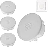 ✅ [LIEFERUMFANG] 4 x Steckdosen Sicherung, in weiß, aus PA66 Brandschutz Nylon Material.
