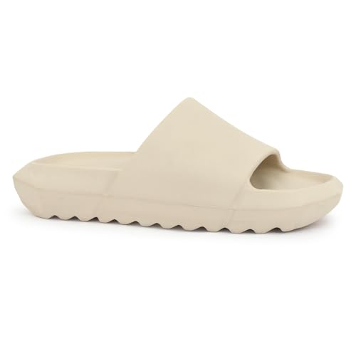 Image of Hygear Men's Geometry EVA Slides | Ultra Soft Cushion | Lightweight | Waterproof | Stylish |Anti-Skid | Comfortable Everyday Slides for Men