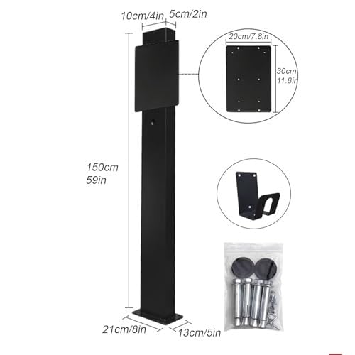 Borne de recharge extérieure support robuste pour véhicule électrique - 2