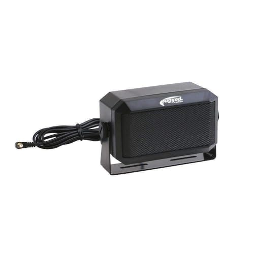 Rugged Radios Mini External Speaker for Two Way Radio with 3.5mm Speaker Male Connector
