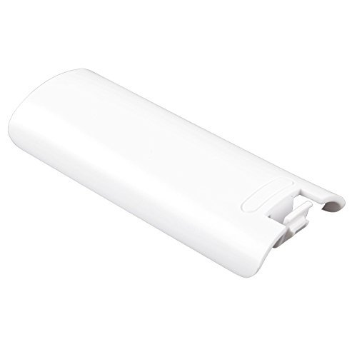 2 PCS White Wireless Controller Battery Cover Case for Nintendo Wii