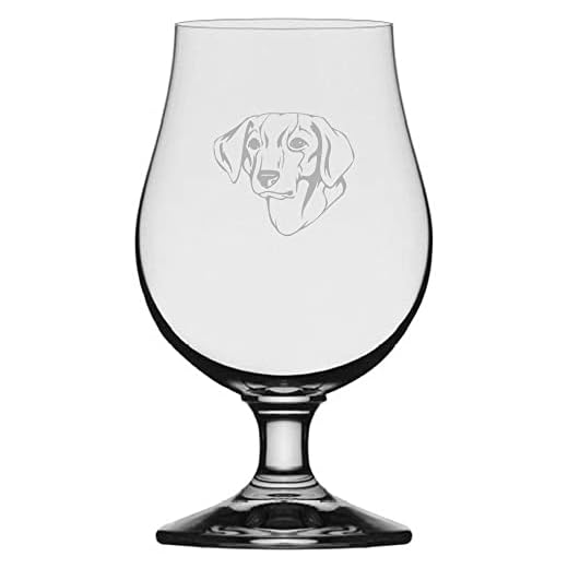 Istrian Shorthaired Hound Dog Personalized Custom Etched 13.25oz Iona Beer Glass