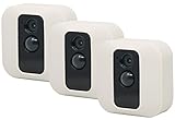 Silicone Skin Case Cover for Blink XT Outdoor Camera, Offer UV Weather Protection & Disguise Blink XT Security Camera - 3 Pack (Light Gray)