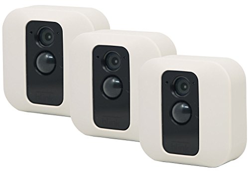 Silicone Skin Case Cover for Blink XT Outdoor Camera, Offer UV Weather Protection & Disguise Blink XT Security Camera - 3 Pack (Light Gray)