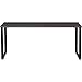 Hirsh Industries Inc Open Plan Office Desk, Charcoal Top with Black Legs, 48" W x 24" D x 29" H