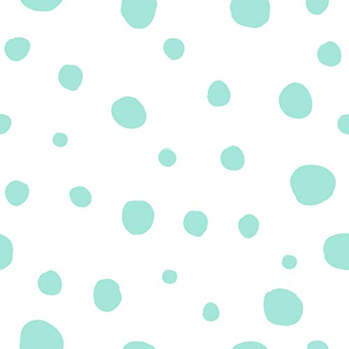 Duck 241788 Printed Duct Tape, Single Roll, Irregular Polka Dot #TOP3