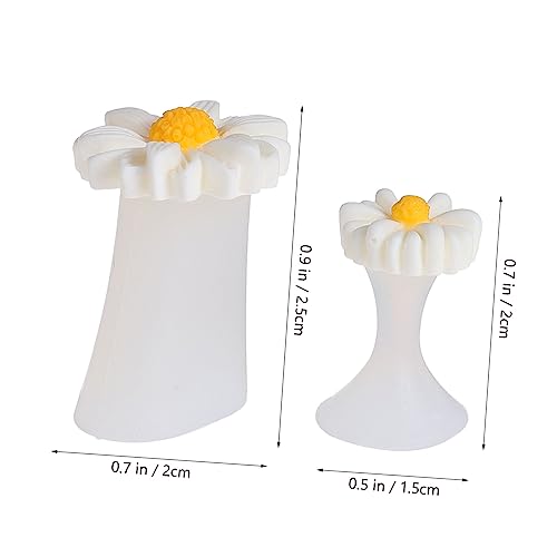 Healeved Silicone Toe Separators 16 Pcs Set Toe Spreader for Correction Small Daisy Tools