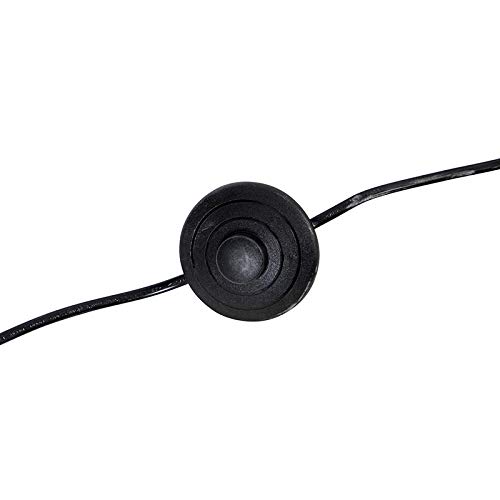 Qazqa ilse - Lampada da terra con paralume Moderno - 1 luce - Ø 65 cm - Nero - Moderno - Soggiorno I Camera da letto