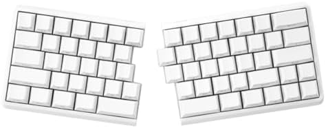 Lite Mechanial Keyboard Side Print Keycaps, 65 Keys ABS Key Caps White image 3