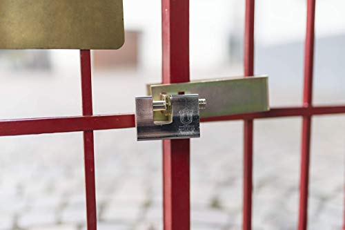 F.T. 932 – Kit de seguridad para puertas y rejillas – Corbata + candado (Rectangular)