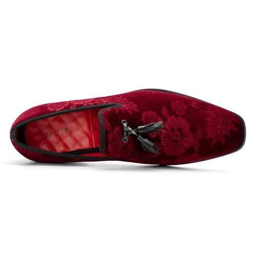 Image of JITAI Men's Fashion Loafers Wedding Shoes Loafers for Men Party Shoes