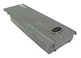 Farbe: Metallic grey TCTK Akku 4400mAh Kompatibel mit [Dell] Latitude D620, Latitude D630, D630 ATG, XFR, D630c, D630N, D631, PP18L, Precision M2300 Ersetzt 0GD775, 0GD787, 0JD605, 0JD606, 0JD610, 0JD616, 0JD634, 0JD648
