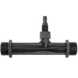 Material: Irrigation venturi is made of high quality engineering polypropylene, excellent workmanship, durable, not easy to fade, long service life. Durable: Our fertilizer injector tubes have excellent chemical resistance and are suitable for most c...