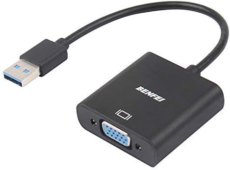 BENFEI USB 3.0 to VGA Adapter, USB 3.0 to VGA Male to Female Adapter