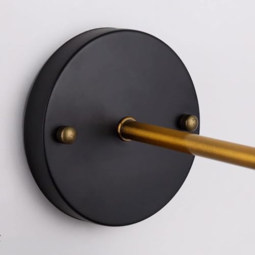 Lámpara de Pared de Oro Antiguo Retro Ajustable de Hierro Estilo Vintage 7