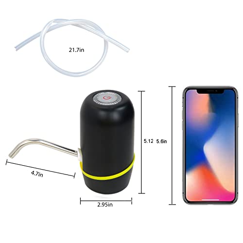 Water Dispenser 5 Gallon Pump Carrying Pouch For Camping Water Jug Dispenser Bpa Free Water Gallon Dispenser Automatic Usb Charging Ideal For Outdoor Or Kitchen - Grabote #TOP1