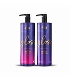 Trattamento alla cheratina brasiliana raddrizzamento Fox Gloss Shampoo & Maschera 2 X 1 Lt. immagine