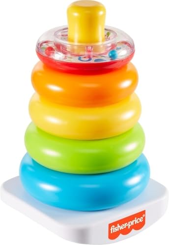 Image of Fisher-Price Rock-a-Stack Baby Stacking Toy