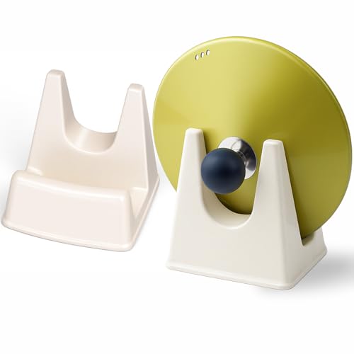 Soporte Japonés para Tapas de Ollas Plástico Blanco miniatura 1