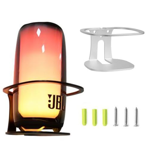 JBL PULSE5スピーカー 対応 アルミニウム製ウォールブラケット/ウォールブラケット,耐久性に スピーカー・スタンド取付ブラケット (Silver)