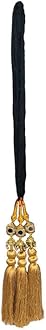 VTN Women's Patiala Shahi Parandi/Paranda/Traditional Braid Extension/Punjabi Choti (DNO4 Golden)