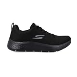 Skechers Go Walk Flex Vespid Zapatillas para Hombre, Black, 46 EU