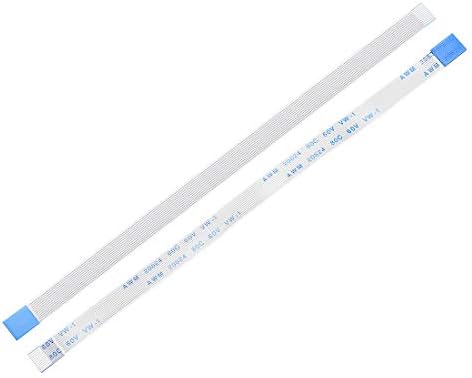 uxcell 5pcs Flexible Flat Cable, 12 Pins 0.5mm Pitch B Type 150mm FPC FFC Flexible Ribbon Cable for LCD TV DVD Player Laptop