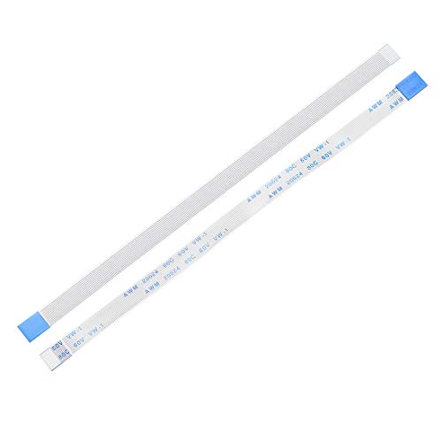 Uxcell Flexible Flat Cable, 12 Pins 0.5Mm Pitch 150Mm Fpc Ffc Flexible Ribbon Cable For Lcd Tv Dvd Player Laptop 5Pcs (B Type) #TOP10