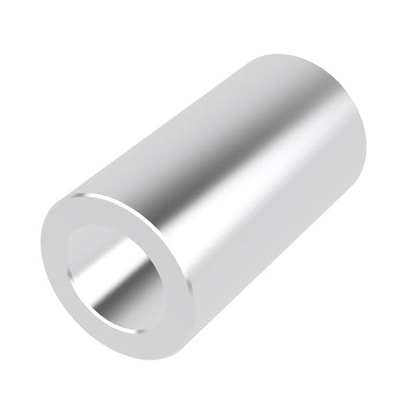 Aluminum Spacer 1/2" OD x 5/16" ID x Many Lengths Round by Metal Spacers Online (15/16" Length, 250) — image 1