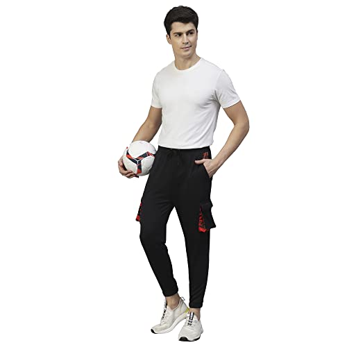Image of Rigo Printed Cotton Jogger Pants for Men | Regular Fit Track Pant for Men | Jogger Track Pant for Men | Lower for Men Idol for Gym, Yoga, Sports, Running