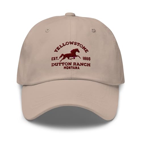 Image of Paramount Yellowstone Dutton Ranch Logo Hat - Officially Licensed