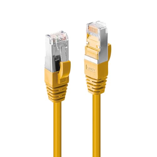 Lindy cable de red Cat.6A S/FTP 3 m amarillo miniatura 1