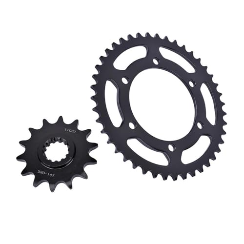Pignon avant arrière contre l'usure mécanique moto Z250 Z300 Z400 EX300