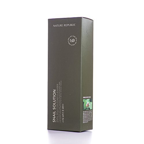 Snail Solution Foam Cleanser nettoyant visage bave escargot Corée 150g - 5