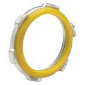 Bridgeport 141 Liquidtight Sealing Locknut, 1/2 in, Steel, Zinc Plated