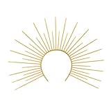 Accessoire polyvalent et élégant: Que vous canalisiez une déesse grecque ou que vous ajoutiez une touche céleste à votre tenue, cette couronne est un accessoire polyvalent qui complète une large gamme de costumes et de styles..Élevez votre look avec cette pièce intemporelle.