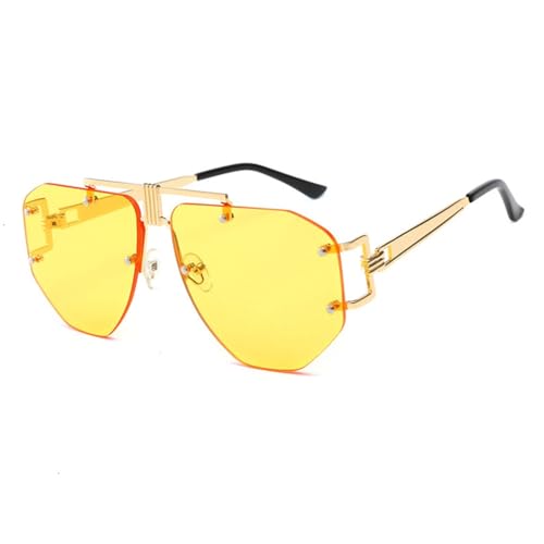 Lunettes de soleil sans monture en métal : dites adieu aux traces
