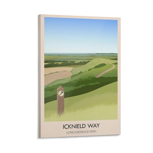 Poster sur toile Icknield Way WLQZFRWV décoration murale 40x60 cm pour chambre et bureau