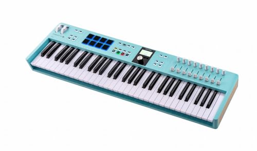 Image of Arturia KeyLab Essential mk3 61-key Keyboard Controller - Aquamarine