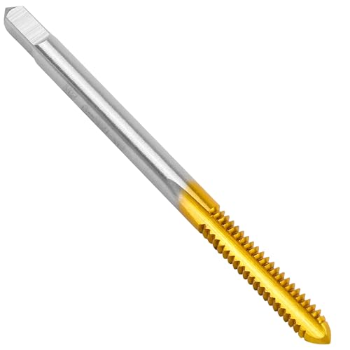 ATIVITOL 1Pc 6-32 UNC Bottom Thread Tap,Right Hand 6-32 UNC M2 HSS Thread Milling Tap