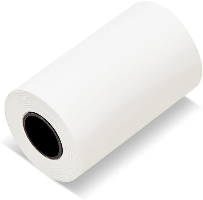 Miniatura 4 de (5 rollos) 2 14 X 50 Rollos de papel térmico Verifone Vx520 Ingenico ICT220 ICT250 FD400 Trébol Mini Papel de Recibo e Impresora Móvil Cuadrado