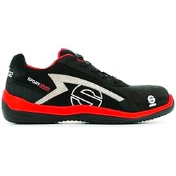 Zapato Seguridad Sparco Sport Evo Se3 Sparco S0751646RSNR Zapatillas Sport EVO Negro, 46 EU