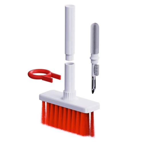 Image of 5-in-1 Multi-Function Laptop Cleaning Brush /Keyboard Cleaning kit /Gadget Cleaning kit Gap Duster Key-Cap Puller for Laptop, Keyboard and Earphones