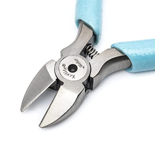 Weller Ms54Vn Xcelite Semi-Flush Oval Head Cutter, Blue #TOP3