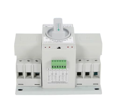 Interruptor de transferencia automática para evitar apagones en sistema eléctrico de 63A 3P