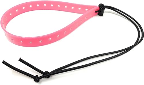 Replacement GPS eCollar with Adjustable Bungee, Multi-Hole Design, and Secure Toggle Closure for Small Dogs (Neon Pink, Small Neck) by Sparky Pet Co - Used condition - US$17.34